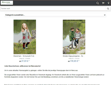 Tablet Screenshot of naturwaesche.de